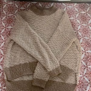 Girls fuzzy sweater size M by Listicle